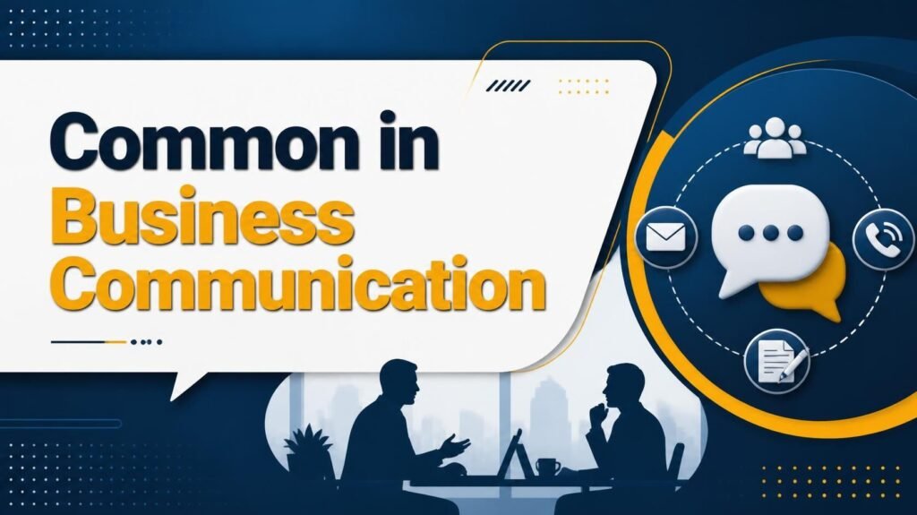 Common in Business Communication