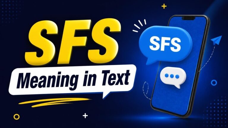 SFS Meaning in Text