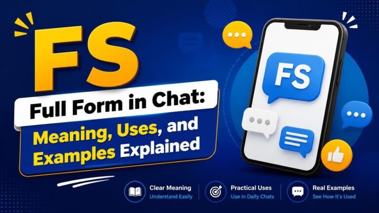 fs full form in chat